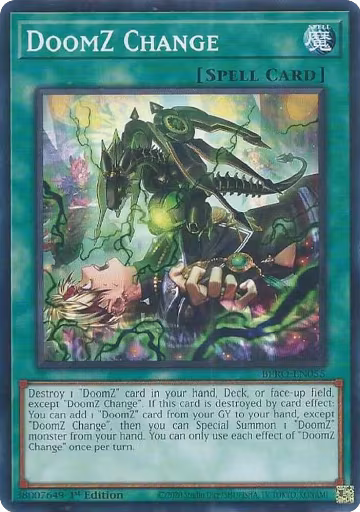 DoomZ Change (BPRO-EN055), Burst Protocol — Yu-Gi-Oh! card price