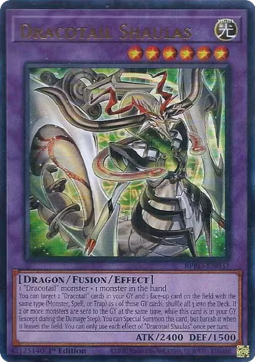 Dracotail Shaulas (BPRO-EN037), Burst Protocol — Yu-Gi-Oh! card price