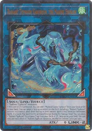 Radiant Typhoon Varuroon, the Marine Eidolon (BPRO-EN049), Burst Protocol — Yu-Gi-Oh! card price