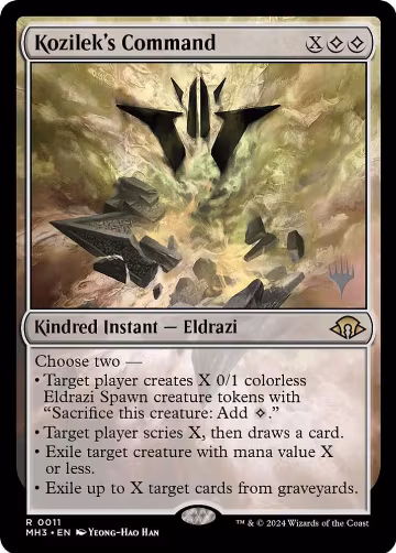 Kozilek's Command (11), Promo Pack: Lorwyn Eclipsed — Magic card price