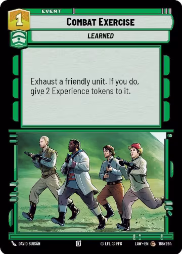 Combat Exercise (165/264), A Lawless Time — Star Wars card price
