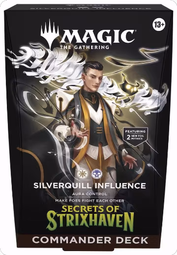 Secrets of Strixhaven Commander Deck - Silverquill Influence, Commander: Secrets of Strixhaven — Magic sealed product price
