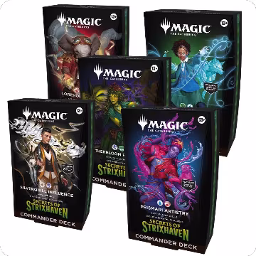 Secrets of Strixhaven Commander Deck Case, Commander: Secrets of Strixhaven — Magic sealed product price