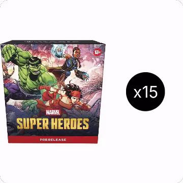 Marvel Super Heroes - Prerelease Pack Case, Marvel Super Heroes — Magic sealed product price