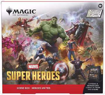 Marvel Super Heroes Scene Box - Heroes United, Marvel Super Heroes — Magic sealed product price