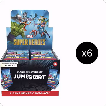 Marvel Super Heroes - Jumpstart Booster Display Case, Marvel Super Heroes — Magic sealed product price