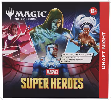 Marvel Super Heroes - Draft Night, Marvel Super Heroes — Magic sealed product price