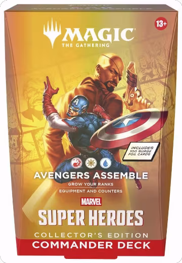 Marvel Super Heroes Commander Deck - Avengers Assemble (Collector's Edition), Commander: Marvel Super Heroes — Magic sealed product price