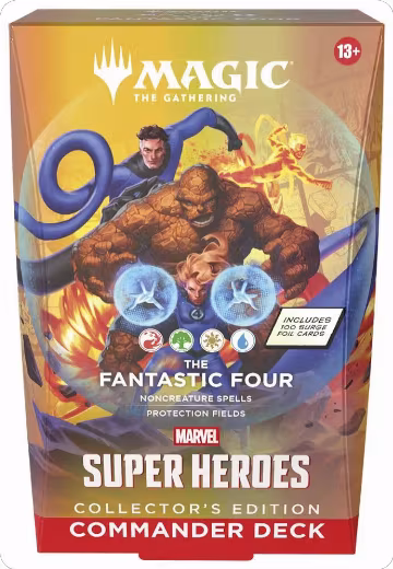 Marvel Super Heroes Commander Deck - The Fantastic Four (Collector's Edition), Commander: Marvel Super Heroes — Magic sealed product price