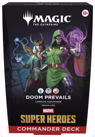 Marvel Super Heroes Commander Deck - Doom Prevails, Commander: Marvel Super Heroes — Magic sealed product price