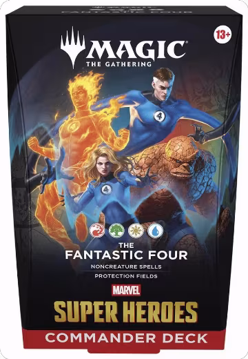 Marvel Super Heroes Commander Deck - The Fantastic Four, Commander: Marvel Super Heroes — Magic sealed product price