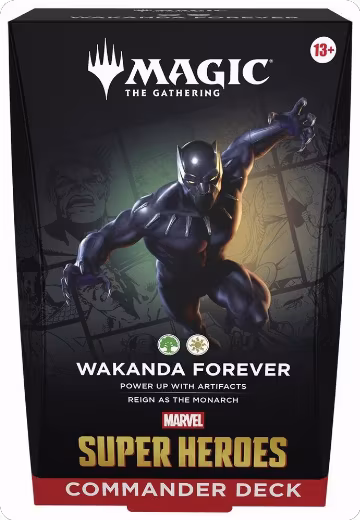 Marvel Super Heroes Commander Deck - Wakanda Forever, Commander: Marvel Super Heroes — Magic sealed product price