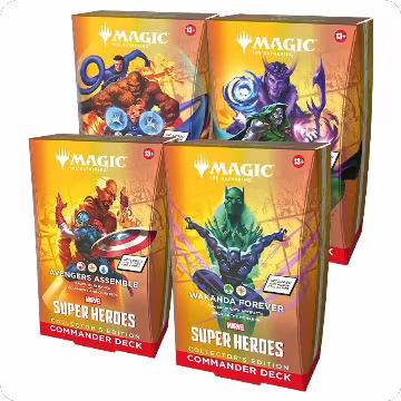 Marvel Super Heroes Commander Deck Case (Collector's Edition), Commander: Marvel Super Heroes — Magic sealed product price
