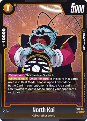 North Kai (FB09-074), Dual Evolution — DB Fusion card price