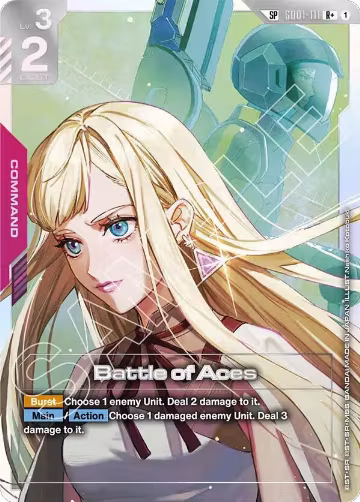 Battle of Aces (SP) (R+) (GD01-111) — card price