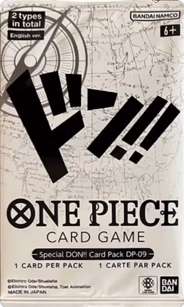 Special DON!! Card Pack DP-09, The Azure Sea's Seven — One Piece sealed product price