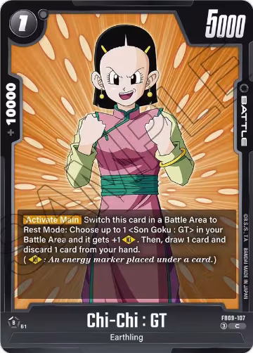 Chi-Chi : GT (FB09-107), Dual Evolution — DB Fusion card price