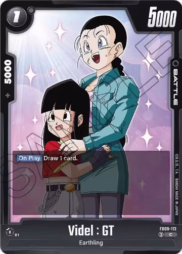 Videl : GT (FB09-113), Dual Evolution — DB Fusion card price