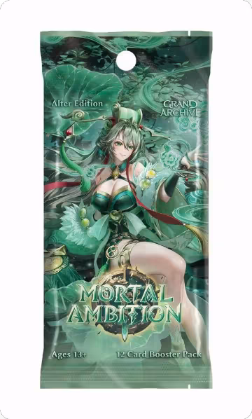 Mortal Ambition Alter Edition Booster Pack, Mortal Ambition Alter Edition — Grand Archive sealed product price