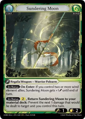Sundering Moon (028) — card price