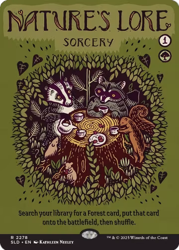 Nature's Lore (2278) (2278), Secret Lair Drop Series — Magic card price