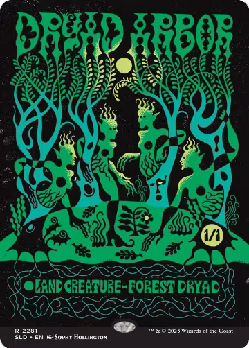 Dryad Arbor (2281), Secret Lair Drop Series — Magic card price