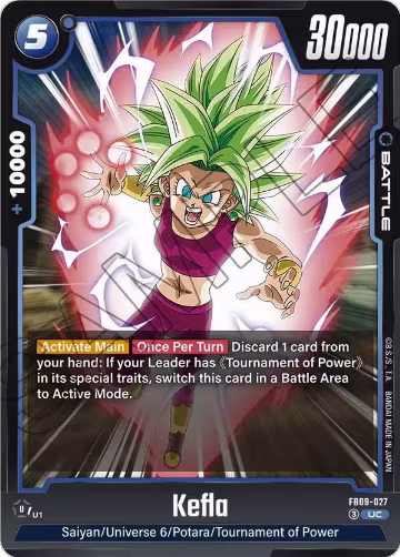 Kefla - FB09-027 (FB09-027), Dual Evolution — DB Fusion card price