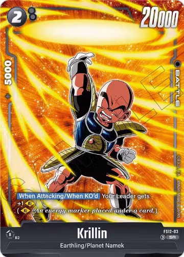 Krillin - FS12-03 (FS12-03), Starter Deck EX: The Beat of Ki — DB Fusion card price