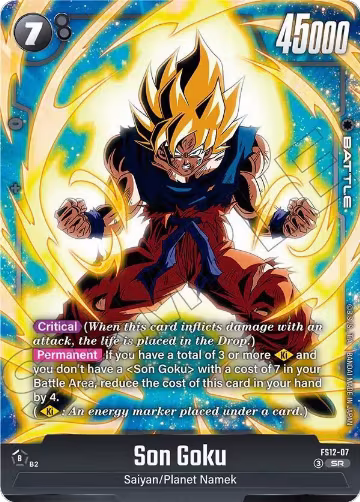 Son Goku - FS12-07 (FS12-07), Starter Deck EX: The Beat of Ki — DB Fusion card price