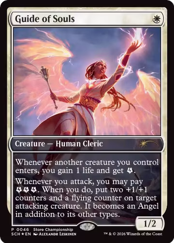 Guide of Souls (46), Game Day & Store Championship Promos — Magic card price