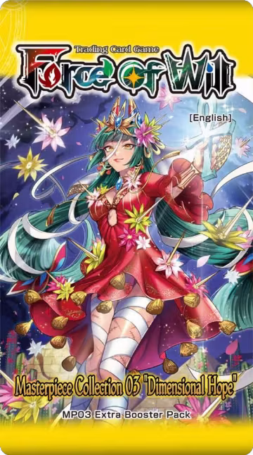 Masterpiece Collection 03 "Dimensional Hope" Booster Pack, Masterpiece Collection 03 "Dimensional Hope" — Force of Will sealed product price