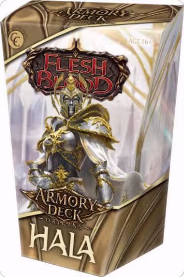 Armory Deck Origins: Hala, Armory Deck Origins: Hala — Flesh & Blood sealed product price