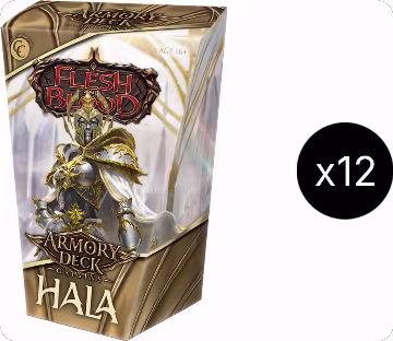 Armory Deck Origins: Hala Case, Armory Deck Origins: Hala — Flesh & Blood sealed product price
