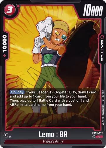 Lemo : BR (FB09-022), Dual Evolution — DB Fusion card price