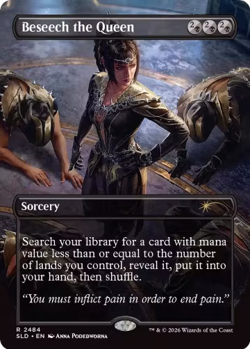 Beseech the Queen (2484), Secret Lair Drop Series — Magic card price