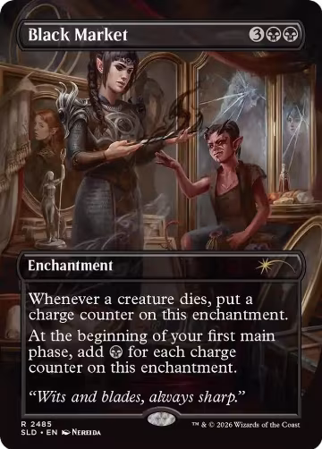 Black Market (2485) (2485), Secret Lair Drop Series — Magic card price