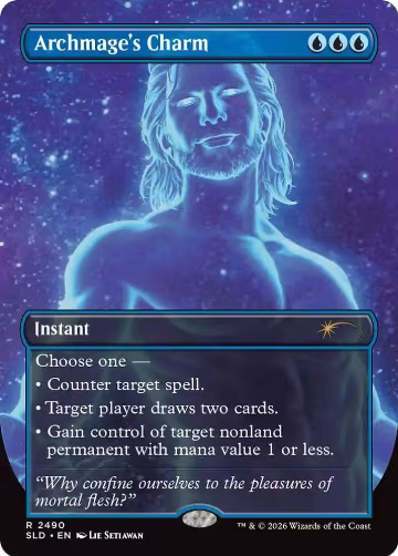 Archmage's Charm (2490), Secret Lair Drop Series — Magic card price