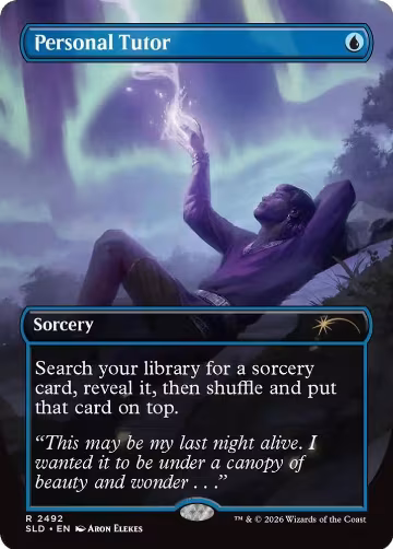Personal Tutor (2492), Secret Lair Drop Series — Magic card price