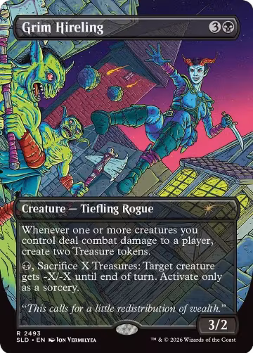 Grim Hireling (2493), Secret Lair Drop Series — Magic card price