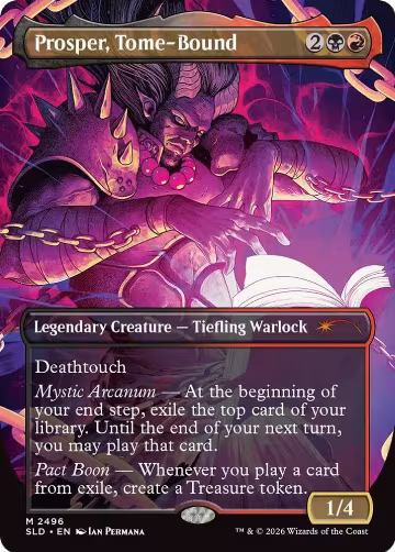 Prosper, Tome-Bound (2496), Secret Lair Drop Series — Magic card price