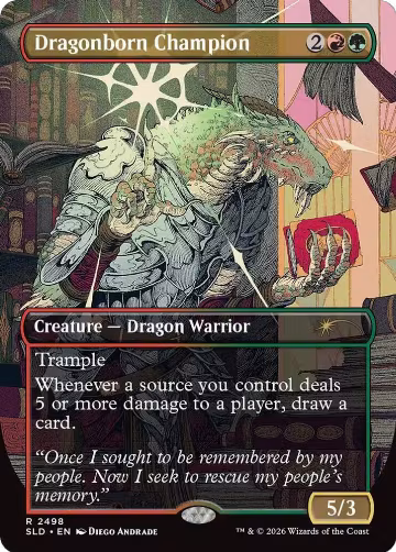 Dragonborn Champion (2498), Secret Lair Drop Series — Magic card price