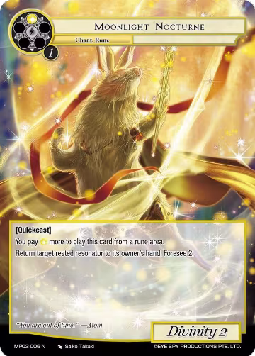 Moonlight Nocturne (MP03-006 N), Masterpiece Collection 03 "Dimensional Hope" — Force of Will card price