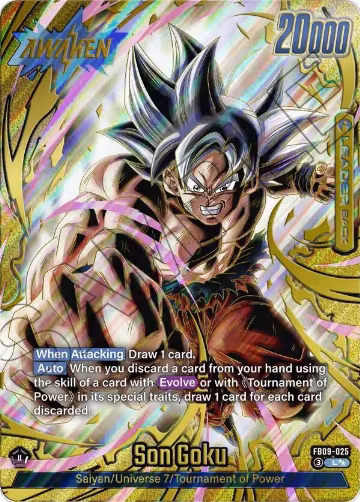 Son Goku - FB09-025 (Super Alternate Art) (FB09-025), Dual Evolution — DB Fusion card price