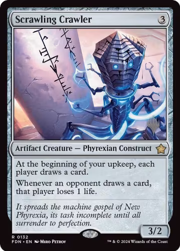 Scrawling Crawler (132), Promo Pack: Lorwyn Eclipsed — Magic card price