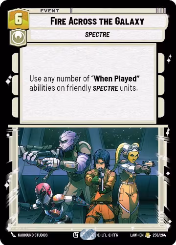 Fire Across the Galaxy (256/264), A Lawless Time — Star Wars card price