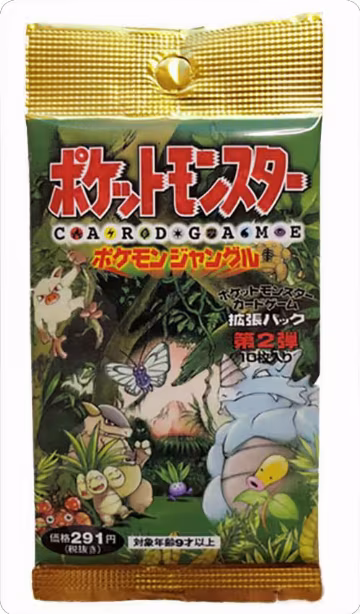 Pokemon Jungle Booster Pack (291 Yen), Pokemon Jungle — Pokémon JP card price