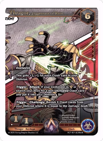 Thragor, Juggernaut of Ruin (AC7-021) — card price