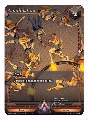 Annihilation (AC7-035), Ancient Alphas — Alpha Clash card price