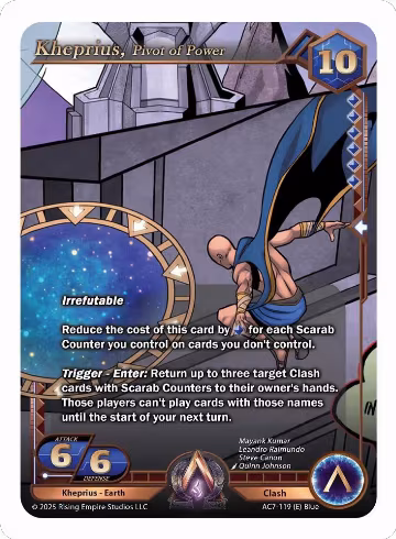 Kheprius, Pivot of Power (AC7-119) — card price