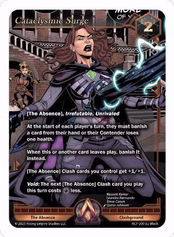Cataclysmic Surge (AC7-200), Ancient Alphas — Alpha Clash card price